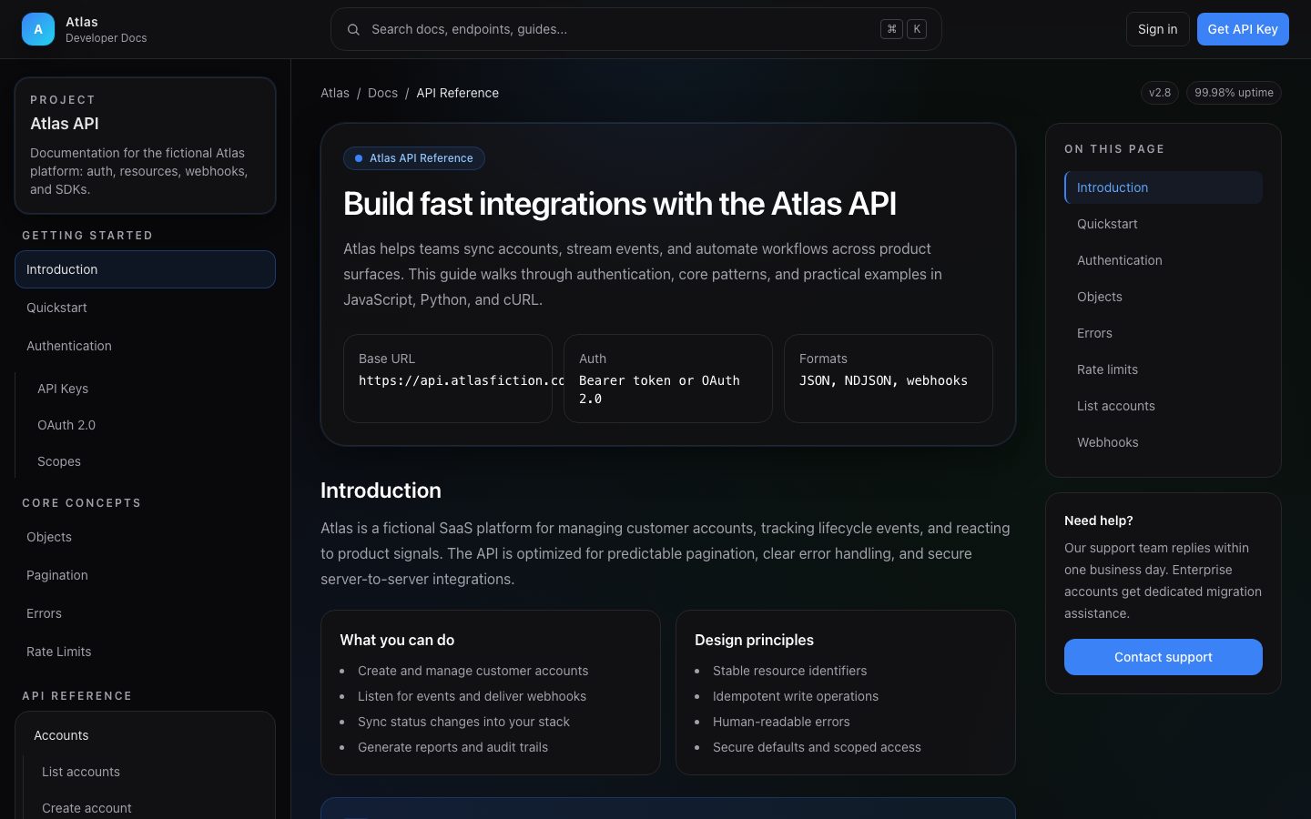 Atlas preview